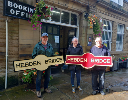 12 September 2025 refurbished 1960s signs to be put in the waiting room.